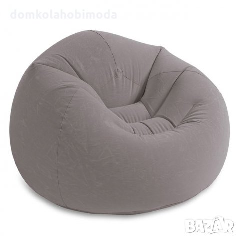 Надуваем фотьойл Intex, 107x104x69 см, До 100 гилограма, снимка 2 - Други - 33154497