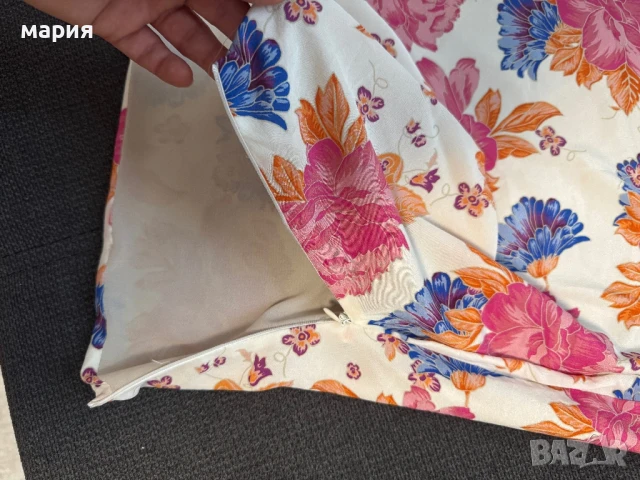 Нова копринена рокля Patrizia Pepe, снимка 5 - Рокли - 51109839