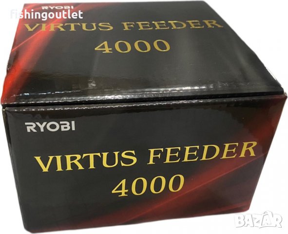 Нова макара за фидер от Ryobi - Virtus Feeder 4000 с 8кг драг, снимка 2 - Макари - 34764507