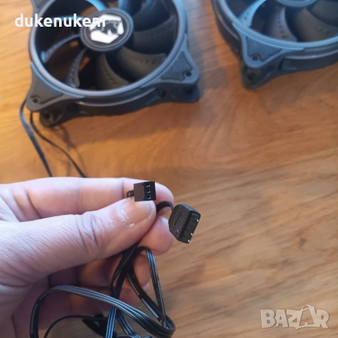 2 бр. RGB вентилатори за компютърна кутия, 120 мм, снимка 10 - Други - 53163768