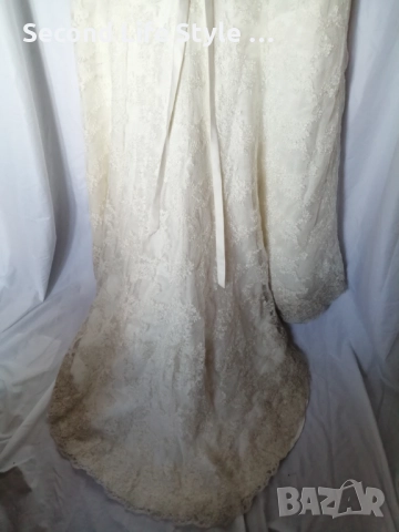 Сватбена рокля Sincerity Bridal р-р L-XL - цвят слонова кост, снимка 12 - Сватбени рокли - 52973174