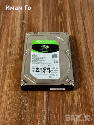 Seagate Barracuda 4TB – вътрешен твърд диск / HDD / PC / Storage, снимка 3 - Твърди дискове - 52459583