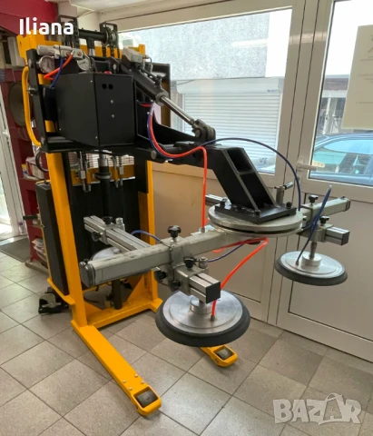 Вакуумен повдигач на стъкла (glasslifter), ламарини, мрамор и други материали с гладка повърхност, снимка 9 - Подемници - 50654433