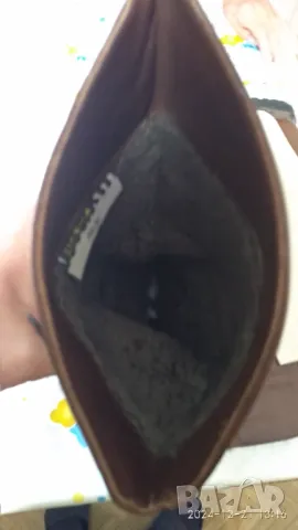 Дамски високи кожени ботуши от естествена кожа, снимка 3 - Дамски ботуши - 48424376