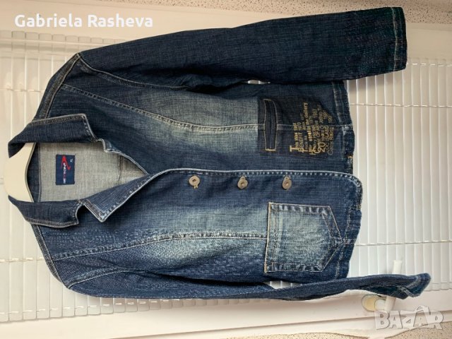 Дамско дънково яке