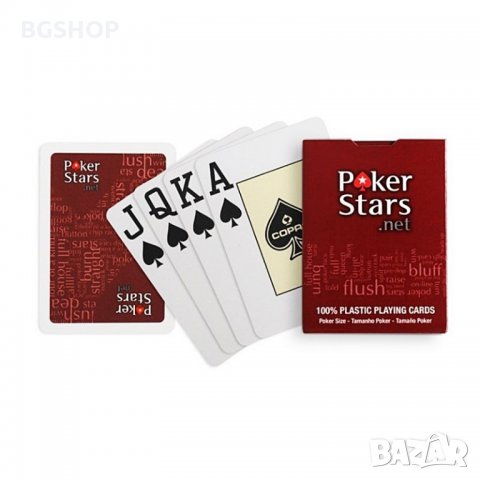 Карти за игра Pokerstars - Червени