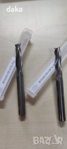 Спирални  CNC фрезери ф 10мм, снимка 2 - Други машини и части - 51096511