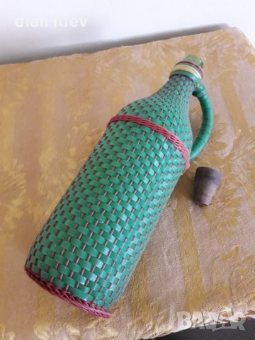 Стара плетена дамаджана, снимка 14 - Колекции - 27448035