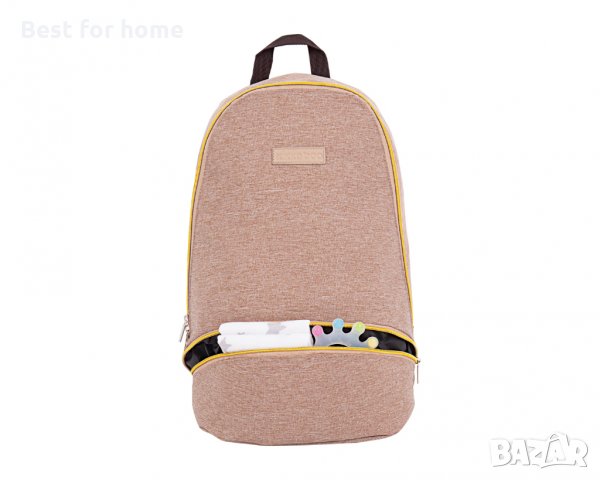 Раница за бабе/ мама Kikka Boo Ava Mama Bag бежова, снимка 5 - Кенгура и ранички - 34965922