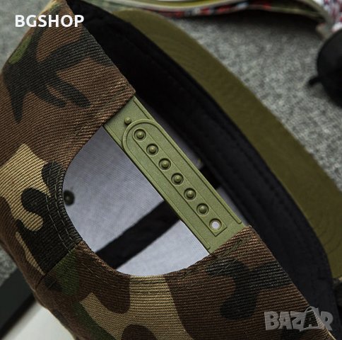 Хип - Хоп шапка - Зелен камуфлаж , снимка 5 - Шапки - 27398537