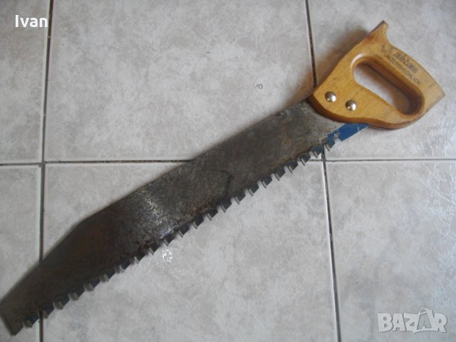 Baier-Немски Ръчен Трион-22 Твърдосплавни Зъба-530 мм Дължина-За Рязане На Итонг, снимка 2 - Други инструменти - 33186222