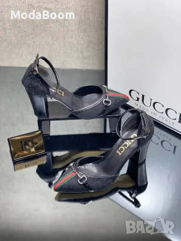 Gucci дамски обувки на ток , снимка 4 - Дамски елегантни обувки - 48905623