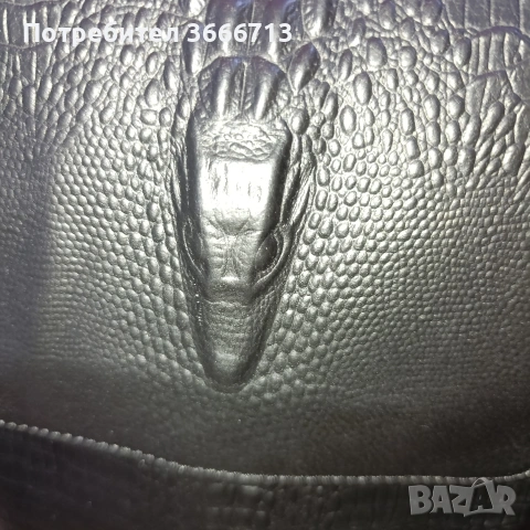 мъжка чанта естествена кожа, снимка 2 - Чанти - 53582423