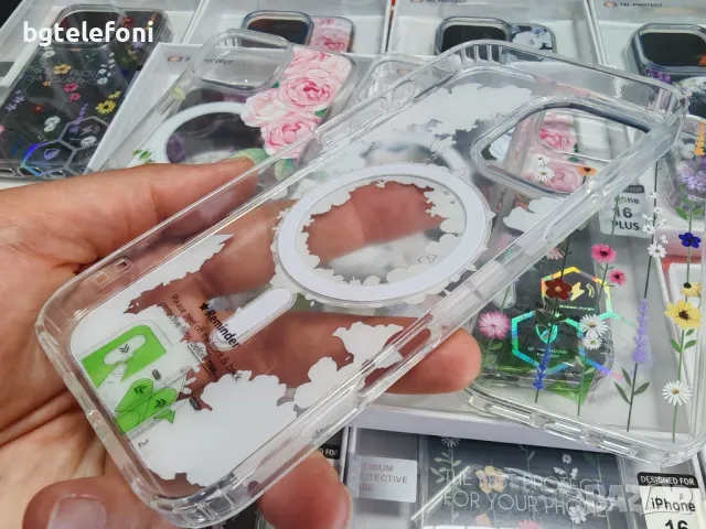 IPhone 16,iPhone 16+,iPhone 16 Pro,iPhone 16 Pro Max цветен гръб лукс, снимка 17 - Калъфи, кейсове - 47284791