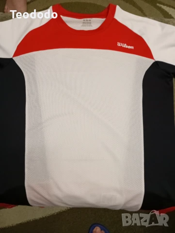 Детски тениски за тенис Artengo Wilson и къси панталони Adidas , снимка 7 - Детски тениски и потници - 50807207