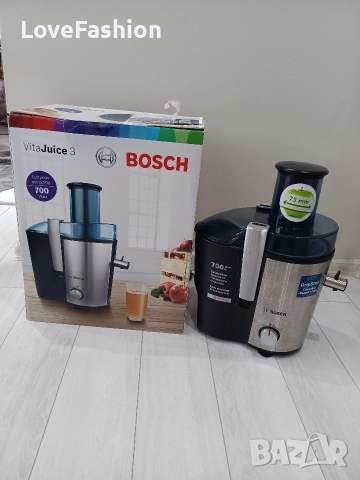 Сокоизстисквачка Bosch Vita JUICE 3 700W, снимка 9 - Сокоизстисквачки и цитрус преси - 52655682