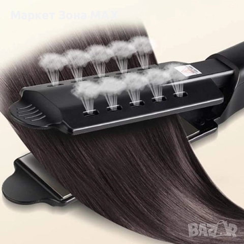 Керамична преса за изправяне на коса TOURMALINE - Професионална , снимка 6 - Преси за коса - 52860011