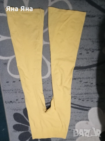 Жълти панталони/тип клин, снимка 2 - Клинове - 52932187