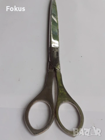 Стара ножица с емайл, снимка 6 - Антикварни и старинни предмети - 53279016