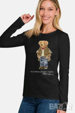 Нови дамски блузи размери XS-5XL, снимка 4 - Блузи с дълъг ръкав и пуловери - 49096443