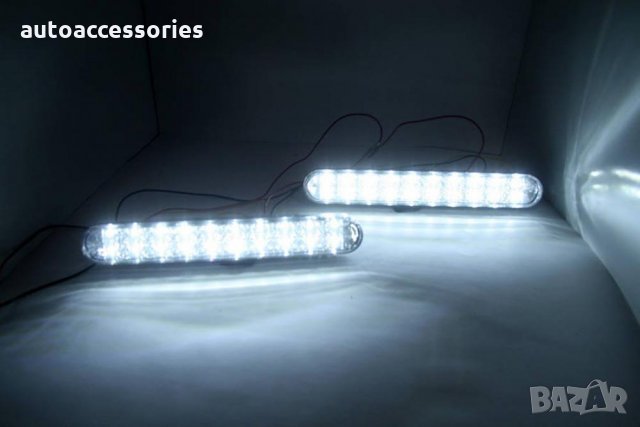 3000051363 LED дневни светлини с функция мигач DRL-06, снимка 4 - Аксесоари и консумативи - 32307634