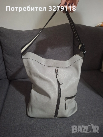 Кожена чанта Musette, снимка 7 - Чанти - 52648767