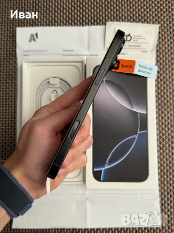 512*НОВ*ЛИЗИНГ 90лв/м•iPhone 16 pro Max Black айфон 16 про макс, снимка 7 - Apple iPhone - 50285473