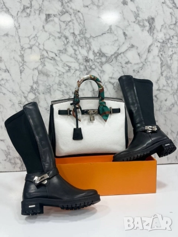 дамски ботуши hermes louis vuitton , снимка 3 - Дамски ботуши - 51877955