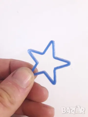 Звезди, пластмасови звездички, снимка 4 - Други - 49151773