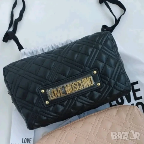 LOVE MOSCHINO Несесер Черен , снимка 3 - Чанти - 50176854