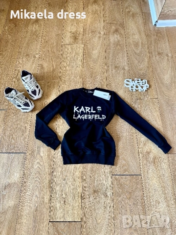 Разкошен ежедневен суичър Karl Lagerfeld, снимка 8 - Суичъри - 51939858