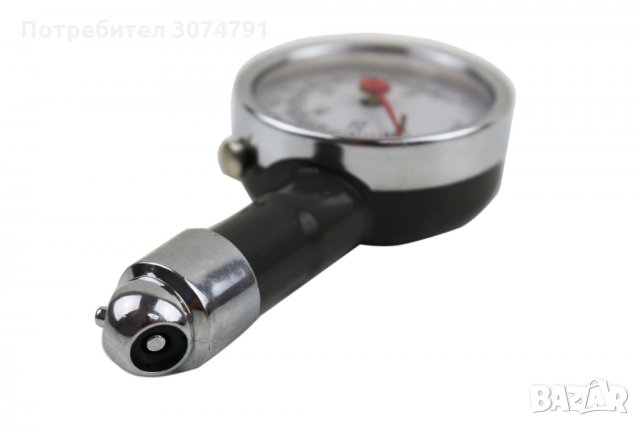 Манометър за гуми метален в кутийка, снимка 5 - Аксесоари и консумативи - 33103952