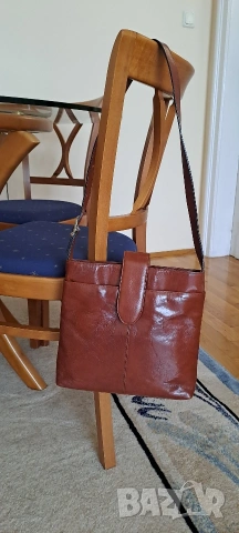 Нова чанта от естествена качествена кожа!, снимка 3 - Чанти - 53139877