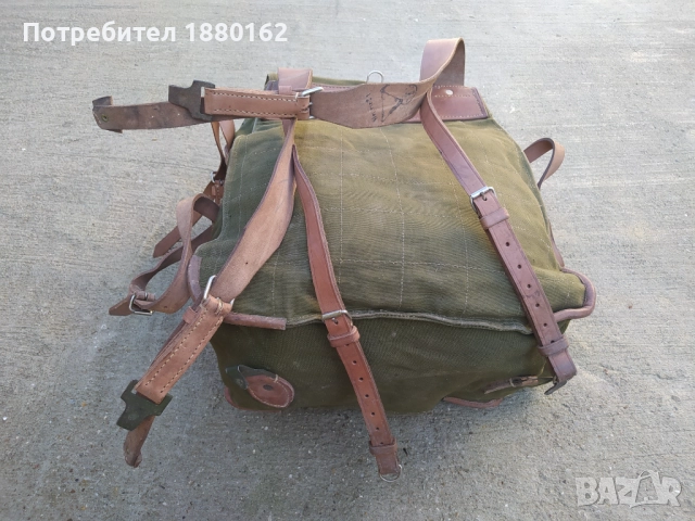 Военни брезентови раници  , снимка 5 - Екипировка - 52800961