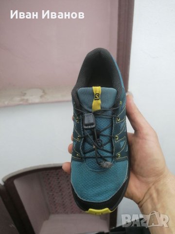 Salomon ILI PIKA J   номер 35 , снимка 15 - Детски маратонки - 35595429