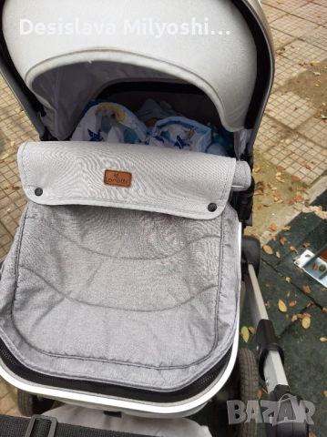 Бебешка количка и кош за новородено Lorelli Alexa, снимка 1