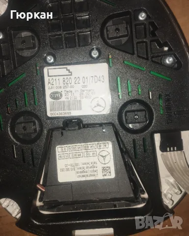 Вътрешно Осветление за Mercedes Benz W211, снимка 5 - Части - 48605783