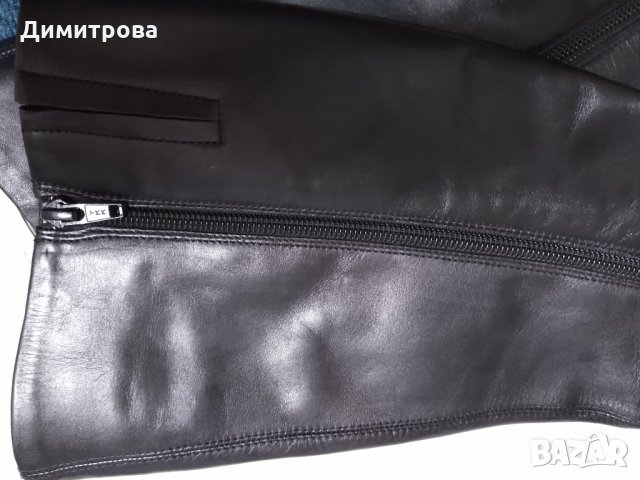 Италиански ботуши №38 - естествена кожа, снимка 9 - Дамски ботуши - 27455040