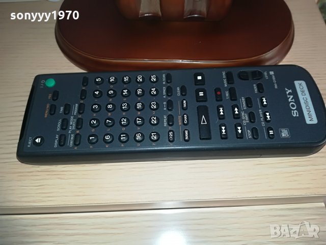 sony minidisc recorder-remote control, снимка 3 - Аудиосистеми - 28681209