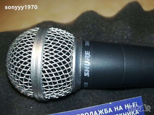 shure sm58-внос швеицария, снимка 3 - Микрофони - 28593365