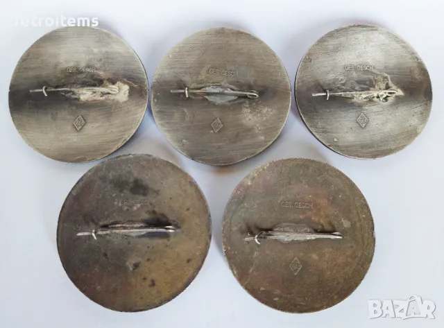 WW2 Емайлирани значки Олимпиада Берлин 1936, снимка 5 - Антикварни и старинни предмети - 49919447