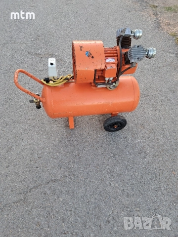 компресор за въздух 50литра , снимка 3 - Компресори - 51825437