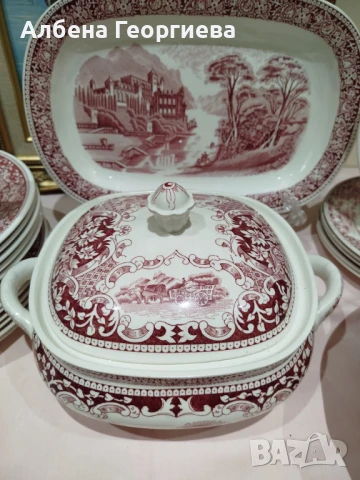 Комплект за хранене ROYAL MAASTRICHT CAMBRIDGE OLD ENGLAND, снимка 5 - Сервизи - 50494396