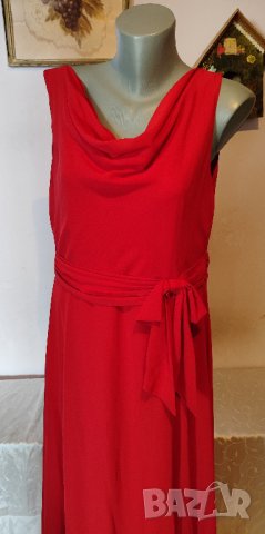 Официална дълга рокля р-р ХЛ, нова, със забележка, снимка 7 - Рокли - 40854167