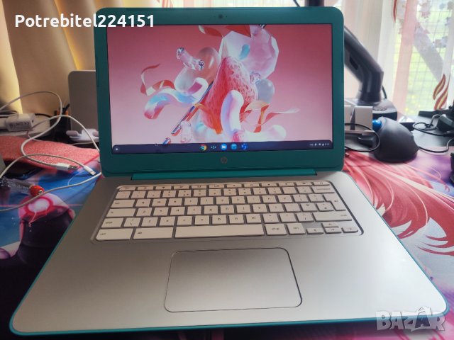 Лаптоп HP Chromebook 14-x000na Intel Celeron N2840