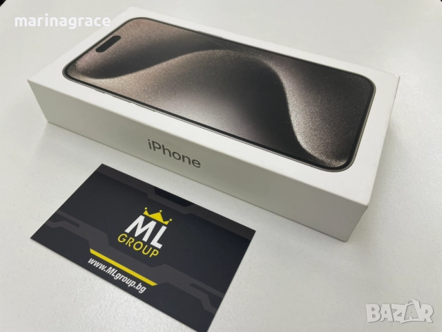 iPhone 15 Pro Max 256GB Natural, втора употреба, снимка 5 - Apple iPhone - 52585158