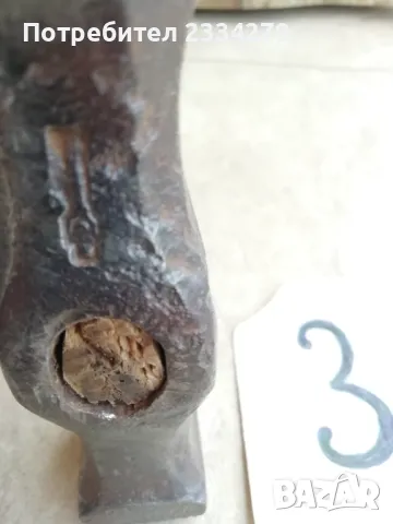 Стари занаятчийски и битови чукове, 100% автентичност., снимка 10 - Декорация за дома - 32020651