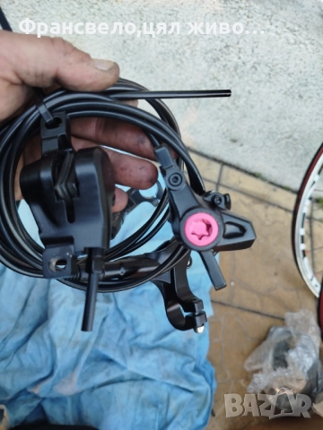 Хидравлични спирачки за велосипед колело задната за вграждане , снимка 3 - Части за велосипеди - 52125888