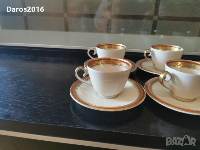 Сервиз за кафе порцелан Krautheim , снимка 4 - Сервизи - 39975155