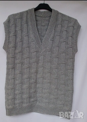 Ръчно изплетени елеци от домашна вълна., снимка 7 - Други - 48942699